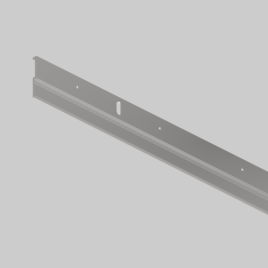 WALL MOUNTING ALUMINIUM PROFILE