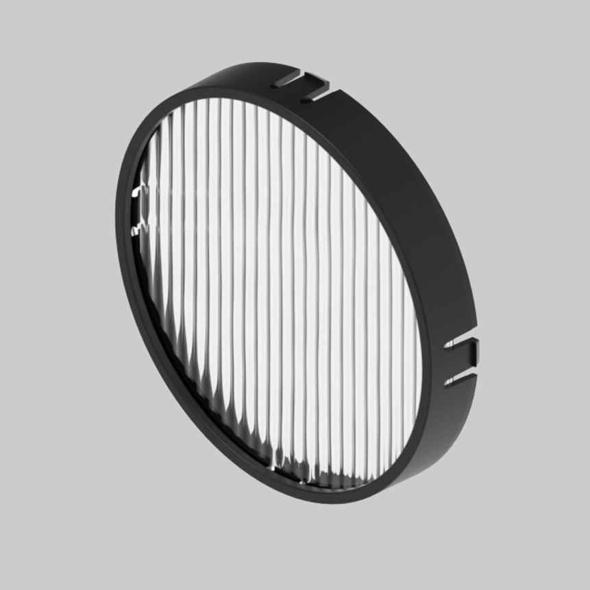 OVAL LENS