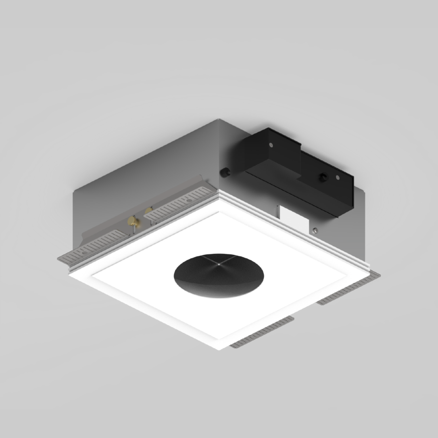 MOUNTING HOUSING with glowing round, MOUNTING HOUSING round