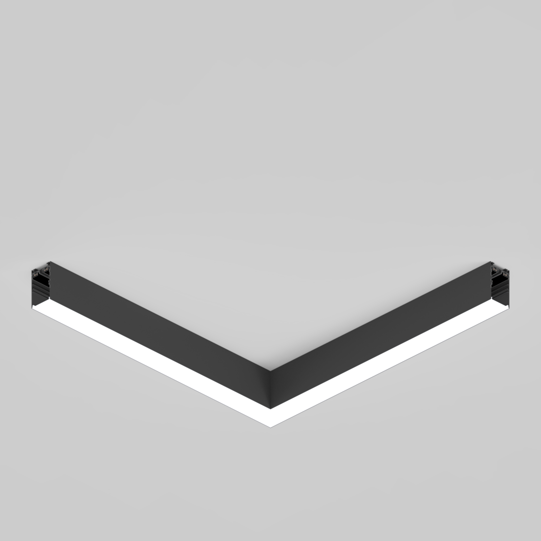 INSTALLATION CHANNEL CORNER 90° incl. cover