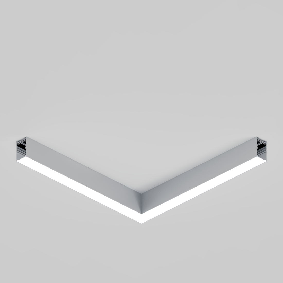 INSTALLATION CHANNEL CORNER 90° incl. cover