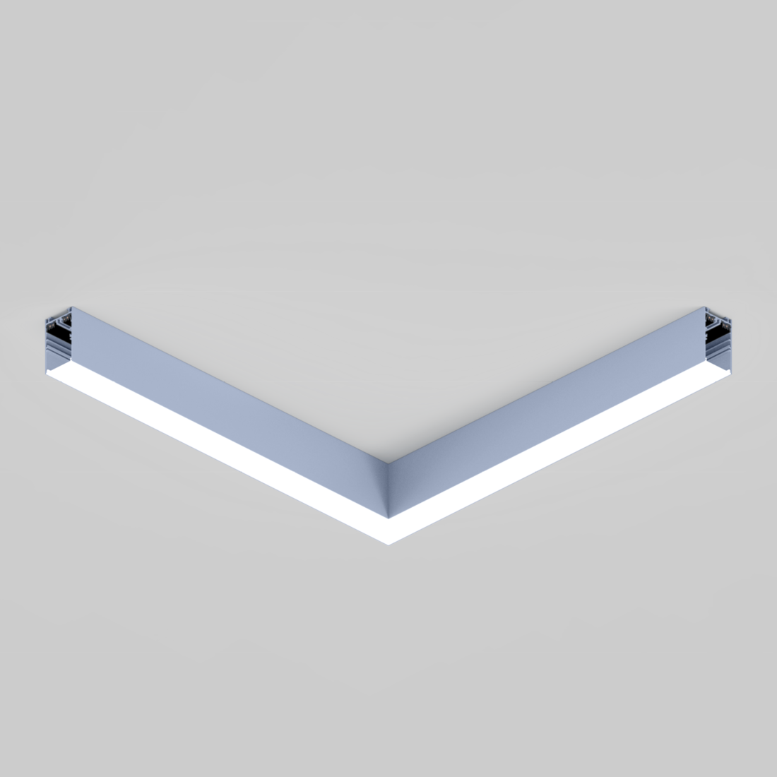 INSTALLATION CHANNEL CORNER 90° incl. cover