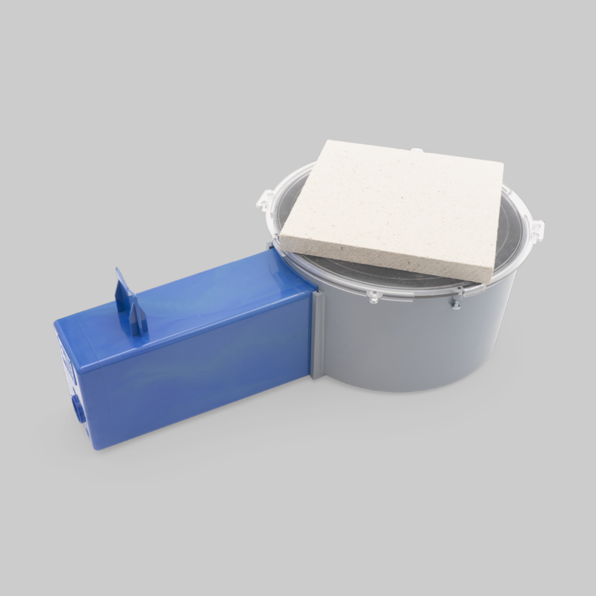 PRIMED CONCRETE MOUNTING HOUSING