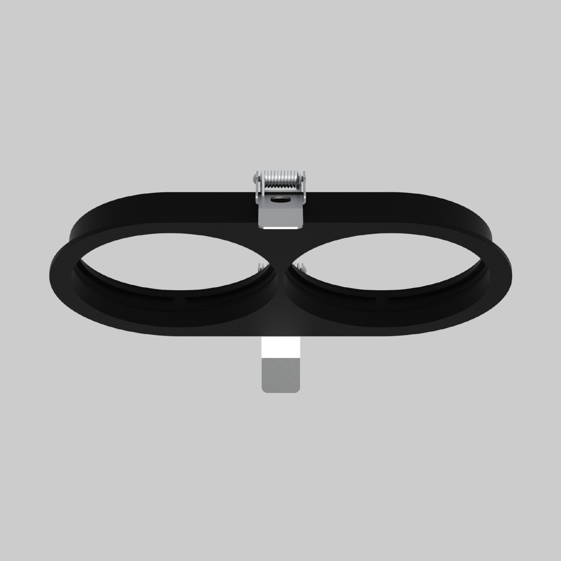 MOUNTING SET with trim 2 lamps