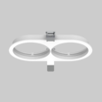 MOUNTING SET with trim 2 lamps