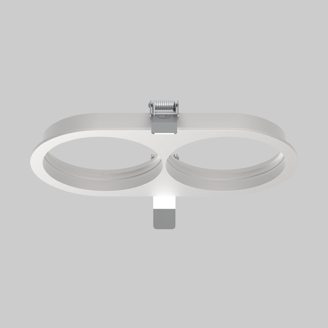 MOUNTING SET with trim 2 lamps