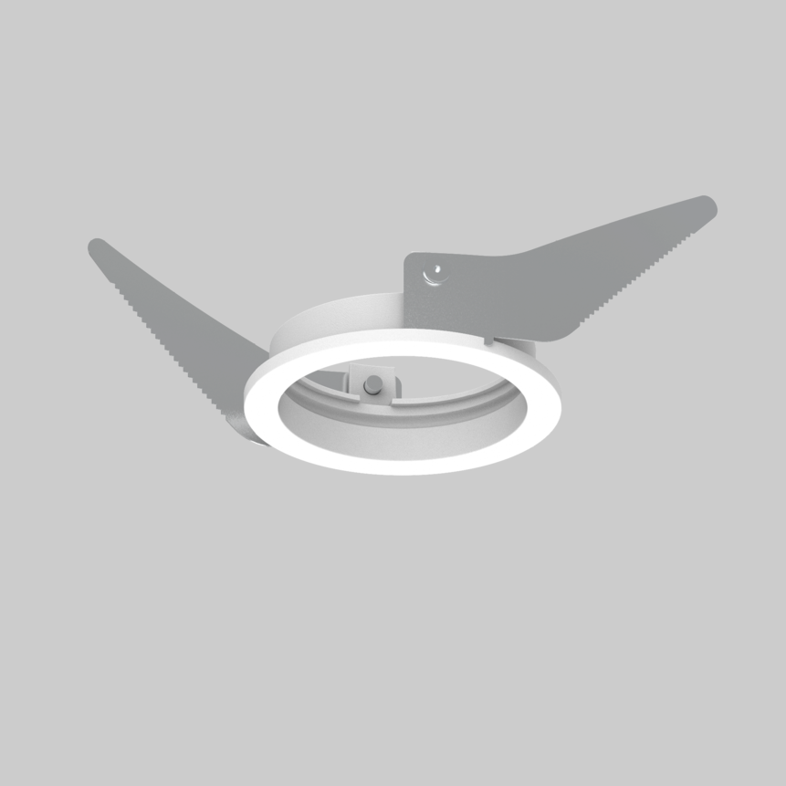MOUNTING SET with trim 1 lamp