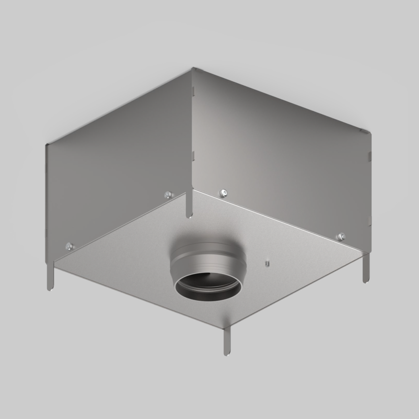EXPOSED CONCRETE MOUNTING HOUSING