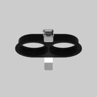 MOUNTING SET with trim 2 lamps