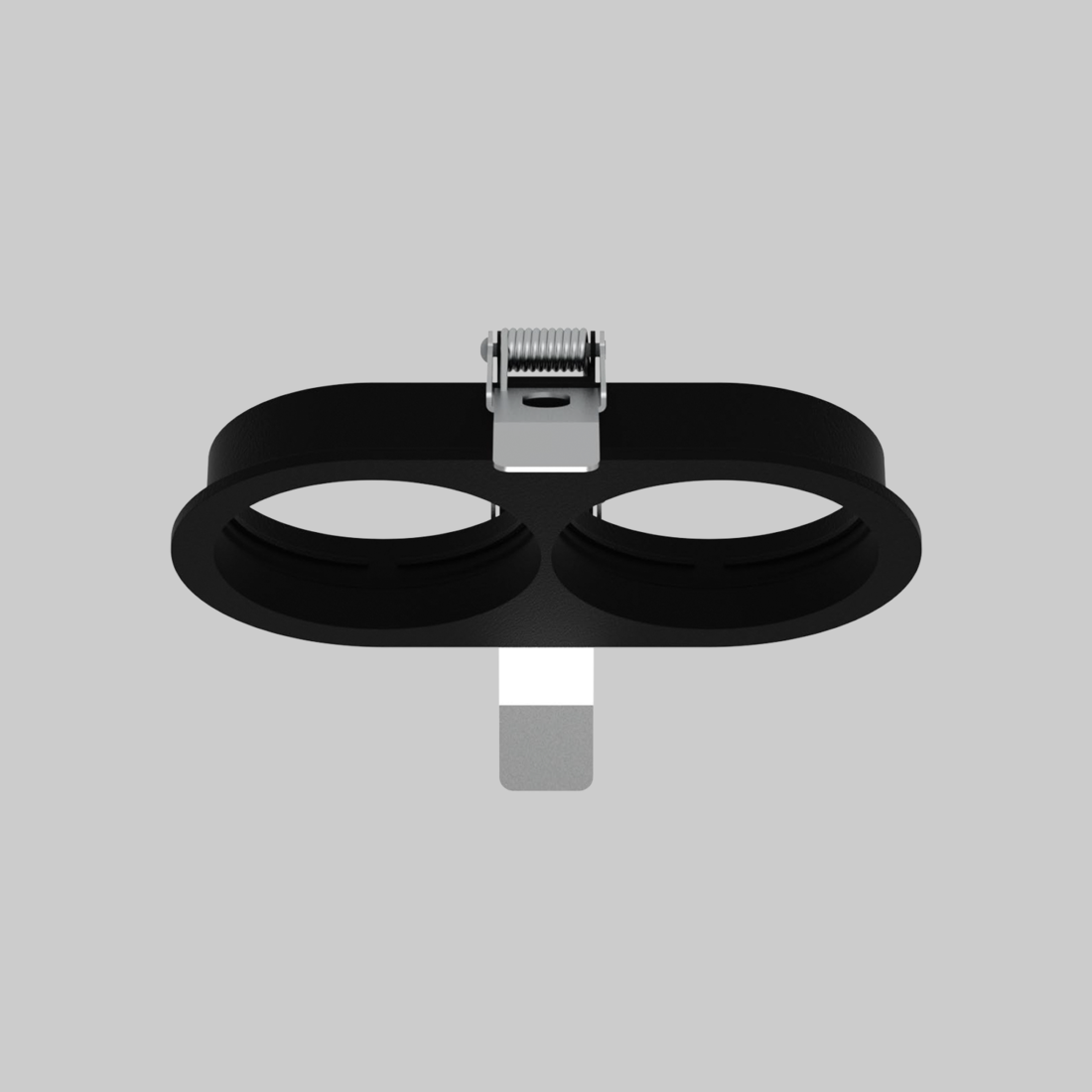 MOUNTING SET with trim 2 lamps