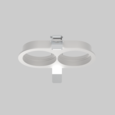 MOUNTING SET with trim 2 lamps