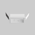 MOUNTING SET with trim 1 lamp