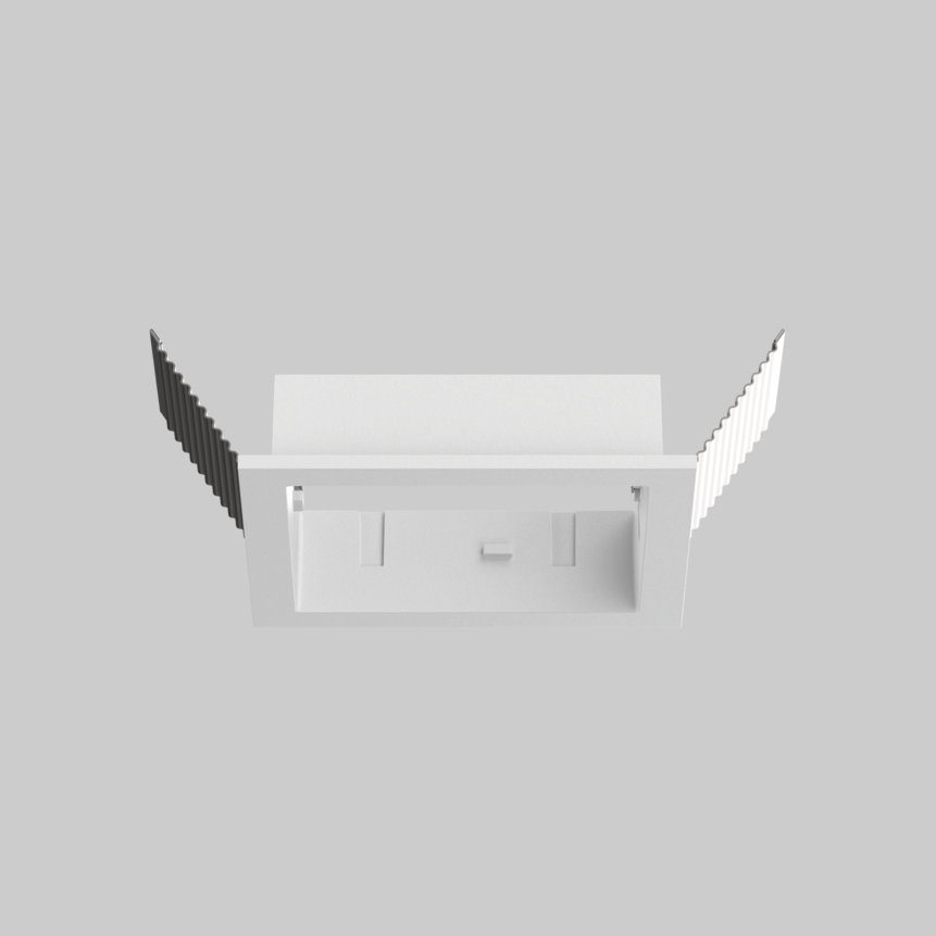 MOUNTING SET with trim 1 lamp