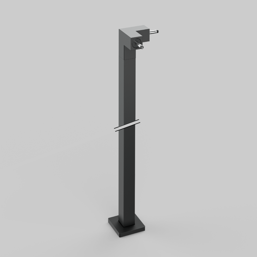 MOUNTING POLE L, MOUNTING POLE Y