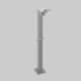 MOUNTING POLE L, MOUNTING POLE Y