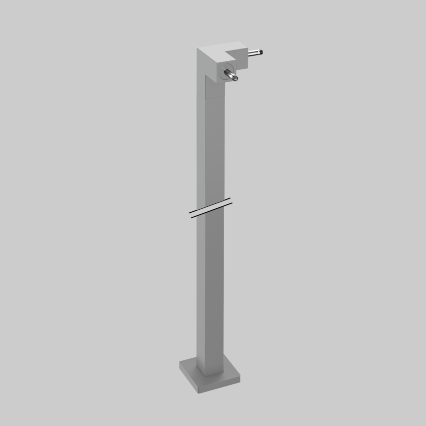 MOUNTING POLE L, MOUNTING POLE Y