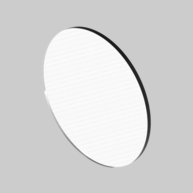 OVAL LENS, WIDE FLOOD LENS