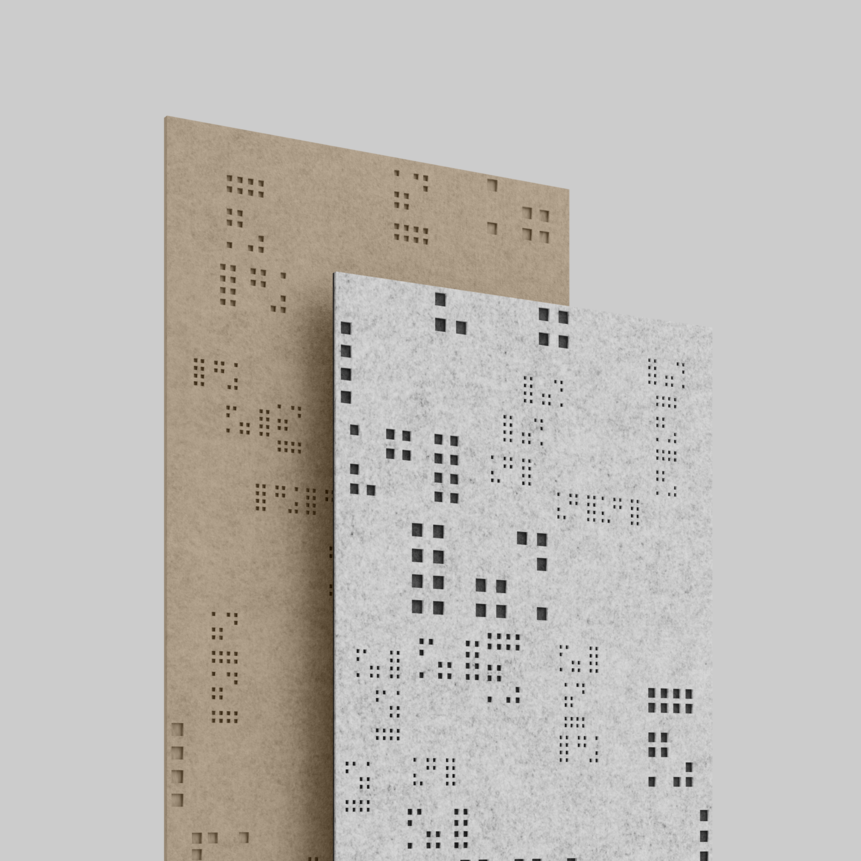 FRACTAL CODE acoustic wall panel