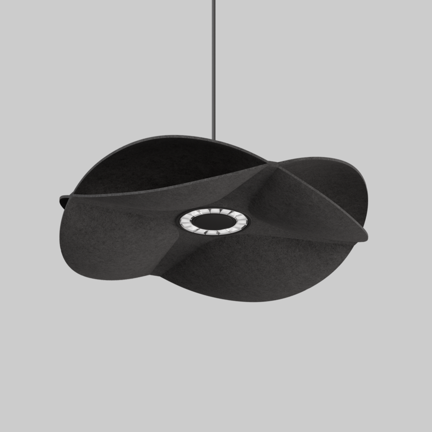SOUNDCATCHER soft round 1000 light acoustic suspended