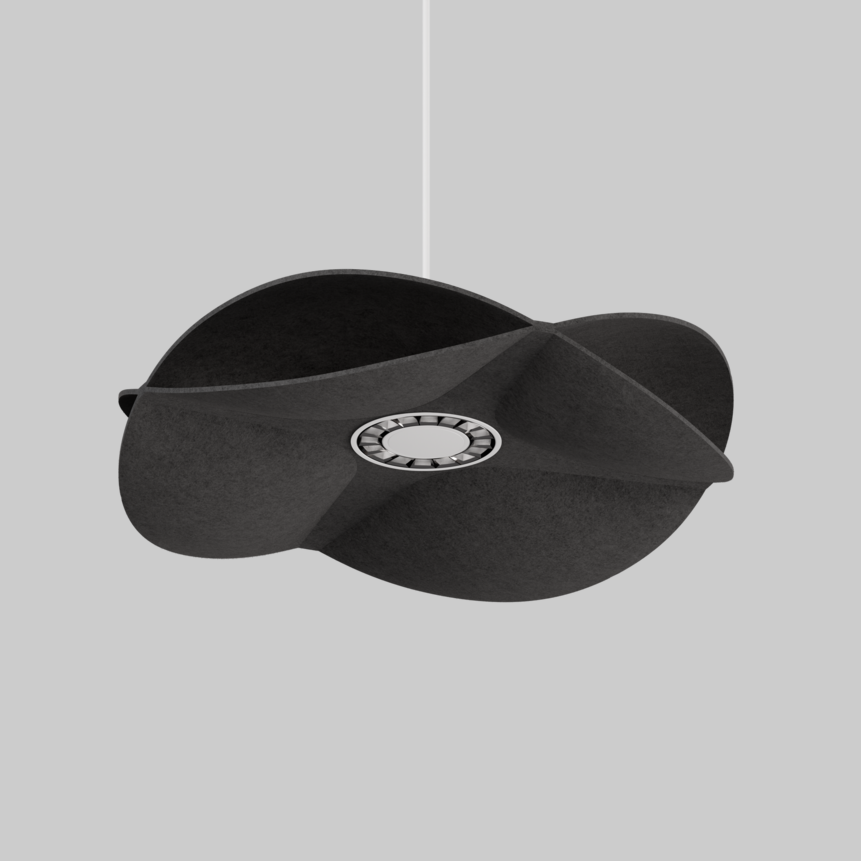 SOUNDCATCHER soft round 1000 light acoustic suspended