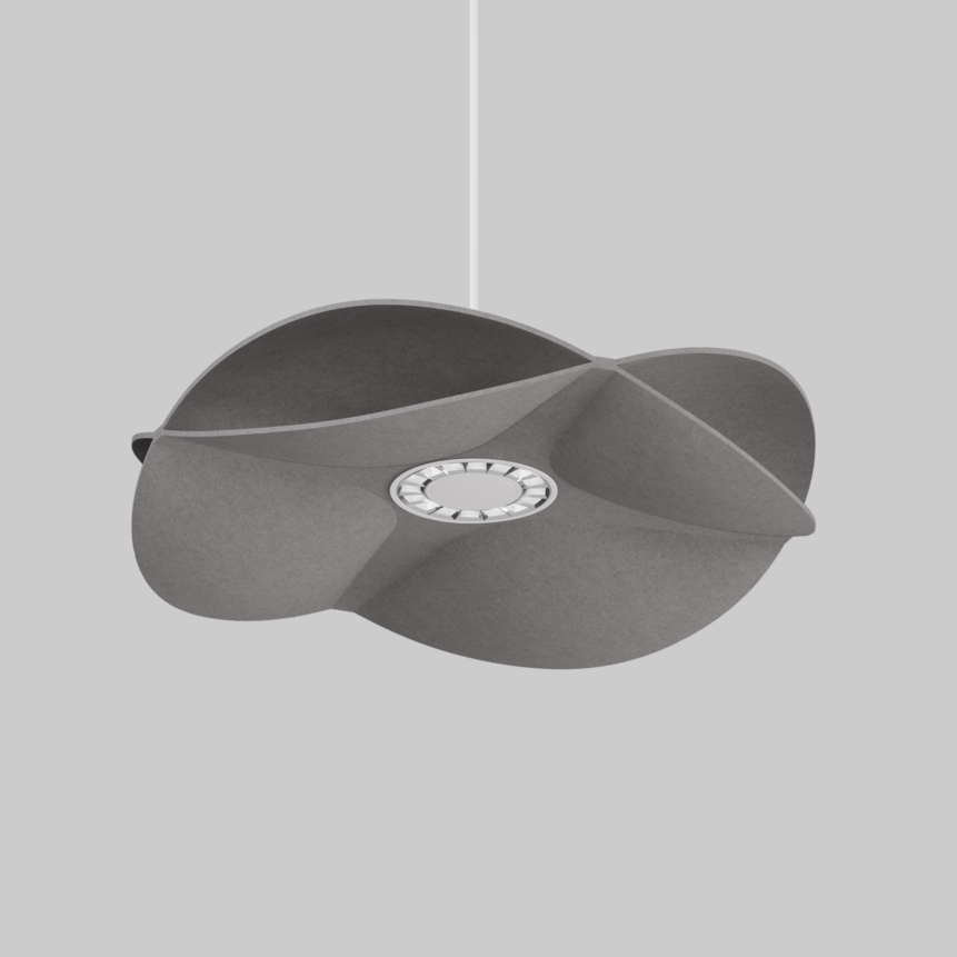 SOUNDCATCHER soft round 1000 light acoustic suspended