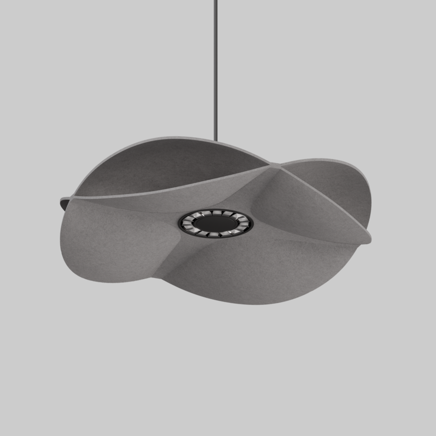 SOUNDCATCHER soft round 1000 light acoustic suspended
