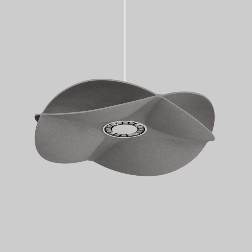 SOUNDCATCHER soft round 1000 light acoustic suspended