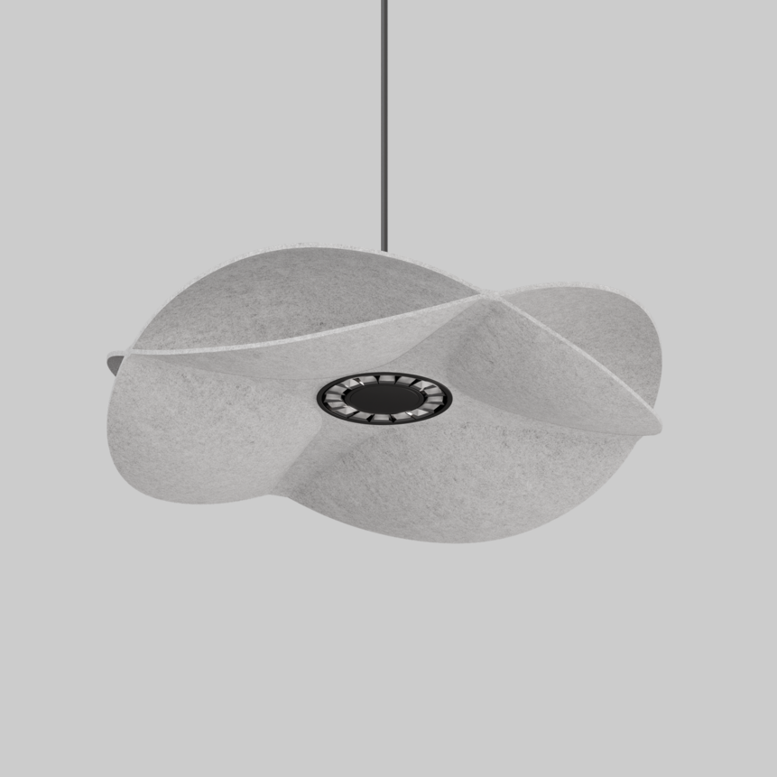 SOUNDCATCHER soft round 1000 light acoustic suspended