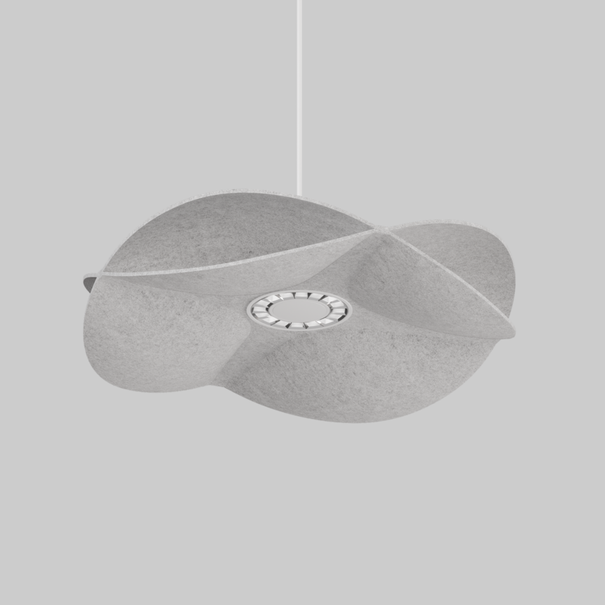 SOUNDCATCHER soft round 1000 light acoustic suspended