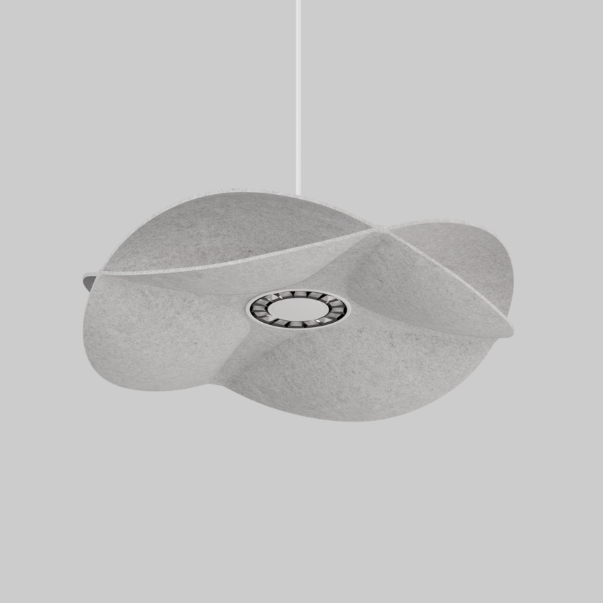 SOUNDCATCHER soft round 1000 light acoustic suspended
