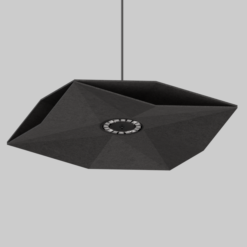 SOUNDCATCHER sharp square 1000 sensor light acoustic suspended