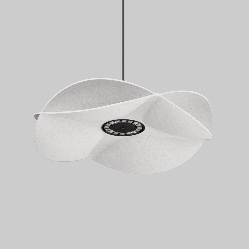 SOUNDCATCHER soft round 1000 sensor light acoustic suspended