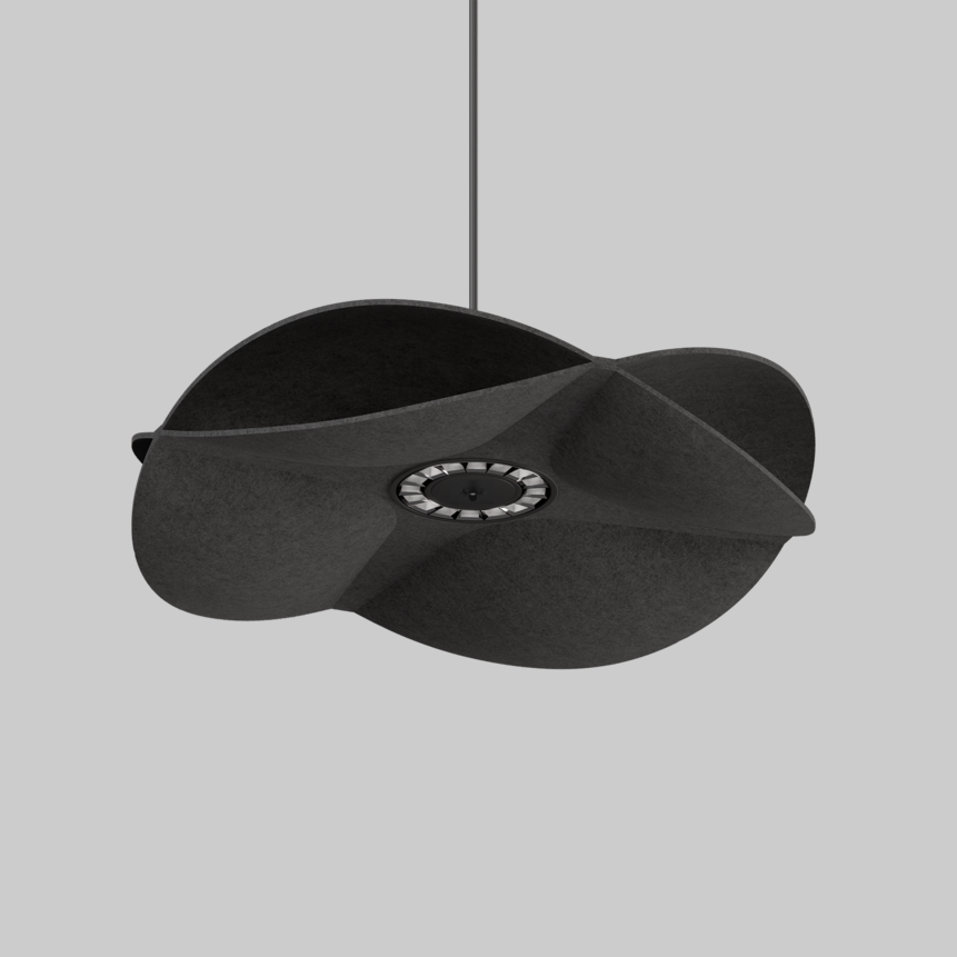 SOUNDCATCHER soft round 1000 sensor light acoustic suspended