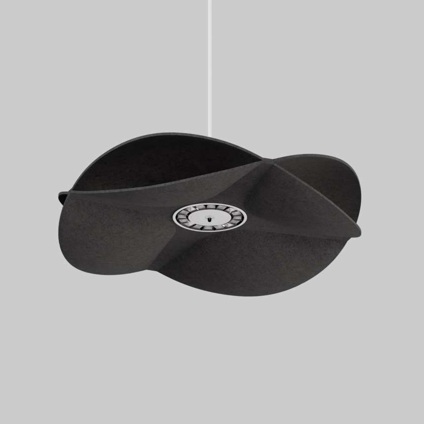 SOUNDCATCHER soft round 1000 sensor light acoustic suspended