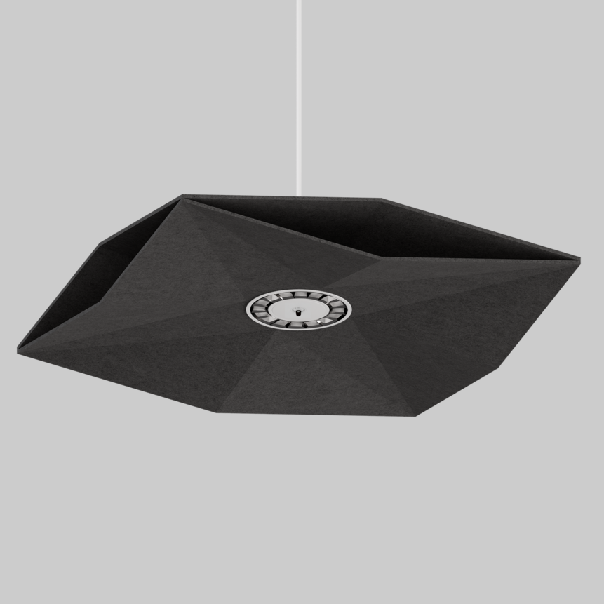 SOUNDCATCHER sharp square 1000 sensor light acoustic suspended
