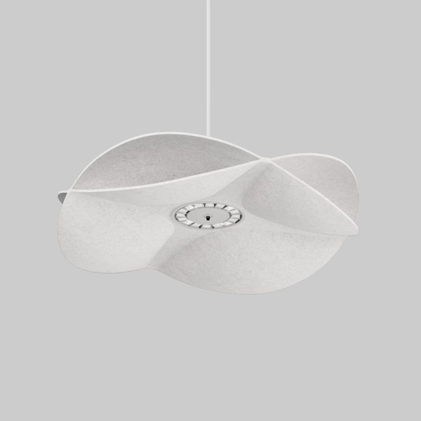 SOUNDCATCHER soft round 1000 sensor light acoustic suspended
