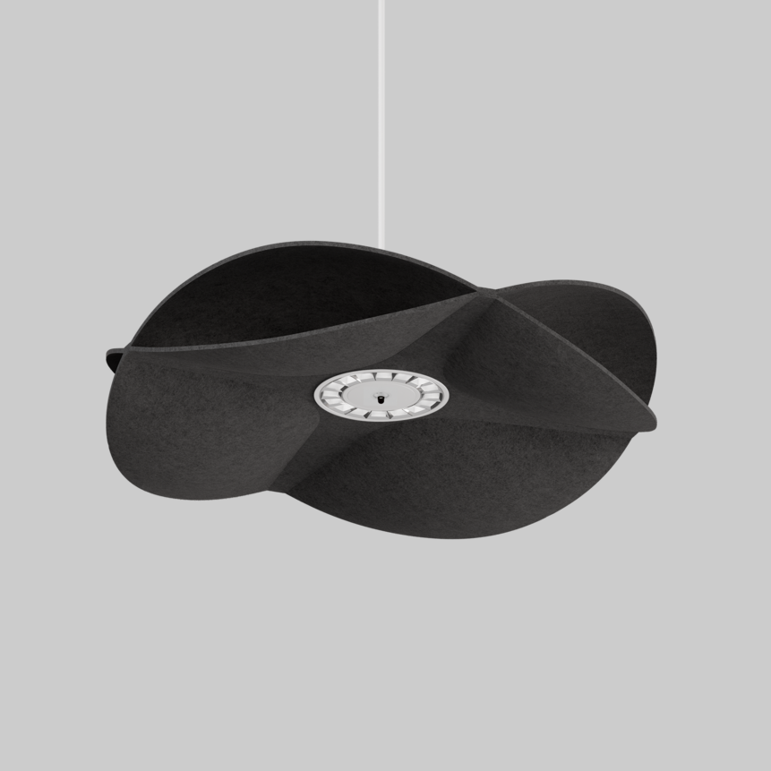 SOUNDCATCHER soft round 1000 sensor light acoustic suspended