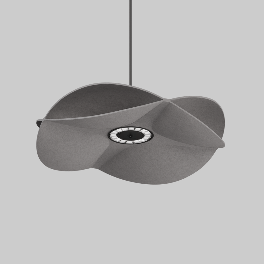 SOUNDCATCHER soft round 1000 sensor light acoustic suspended