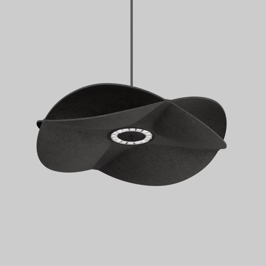 SOUNDCATCHER soft round 1000 sensor light acoustic suspended