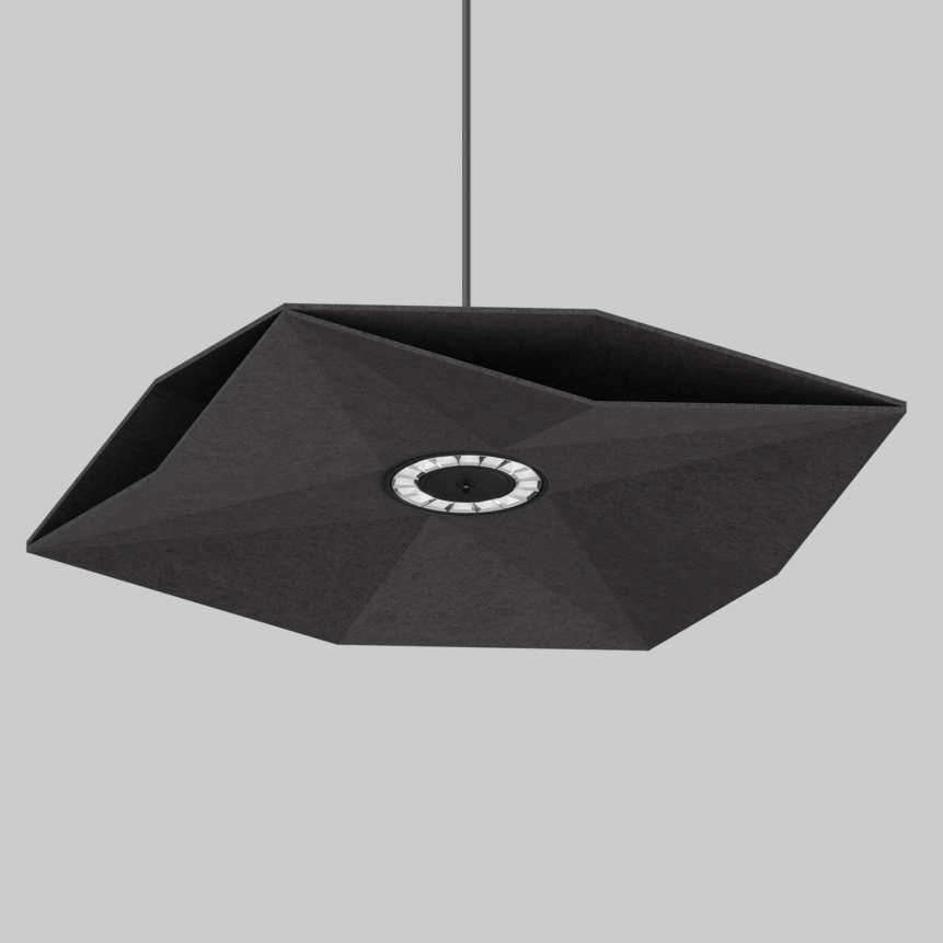 SOUNDCATCHER sharp square 1000 sensor light acoustic suspended