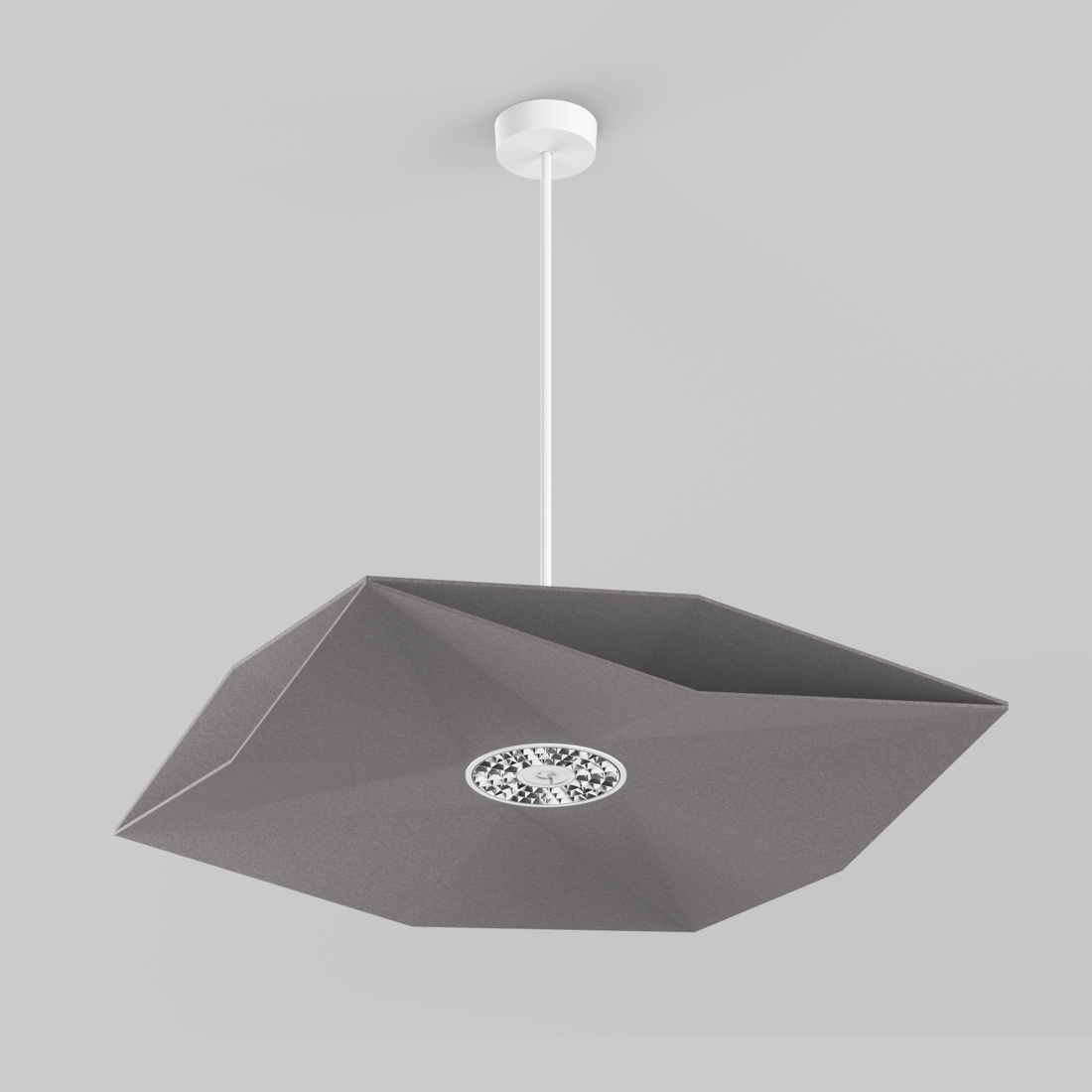 SOUNDCATCHER sharp square 1000 acoustic sensor light suspended