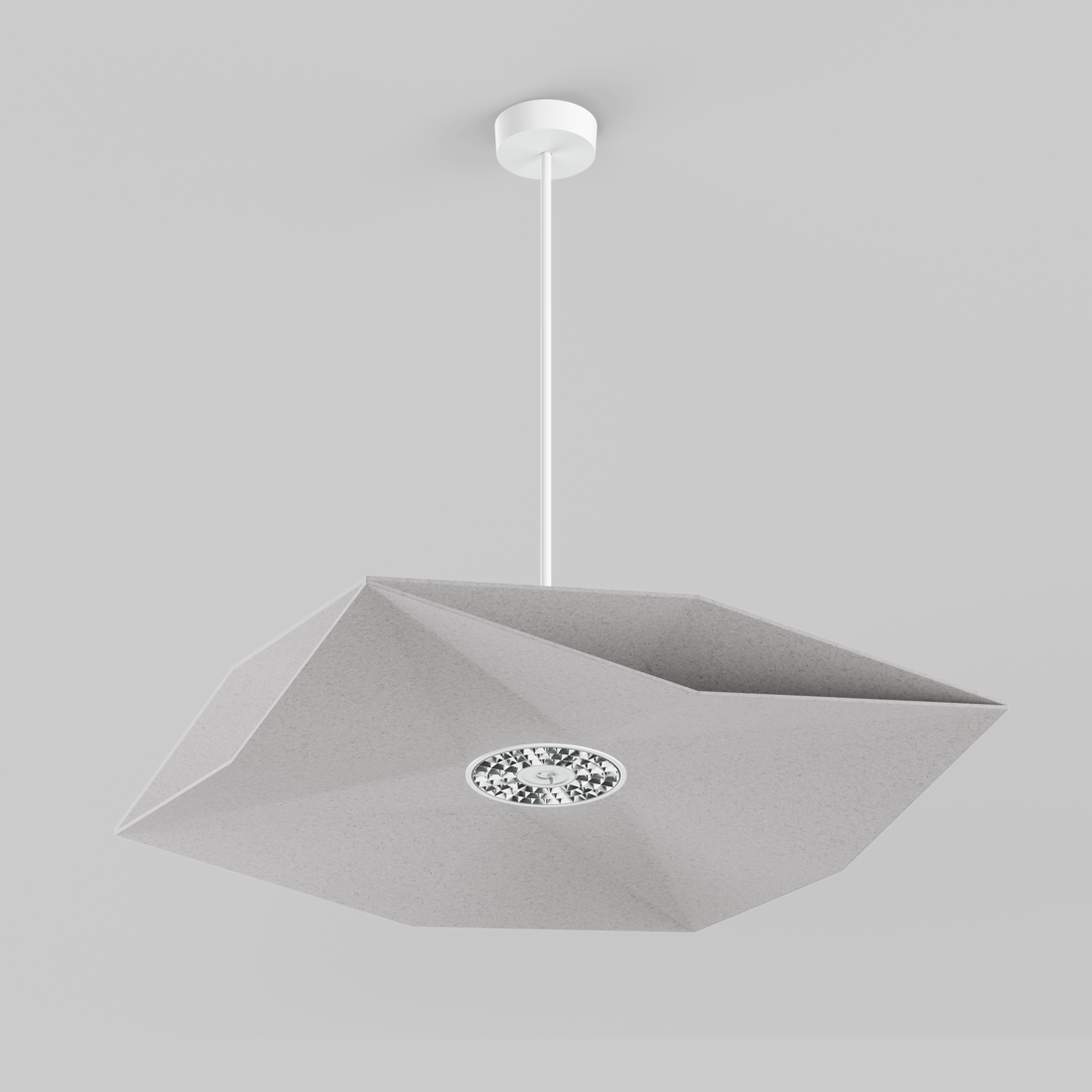 SOUNDCATCHER sharp square 1000 acoustic sensor light suspended