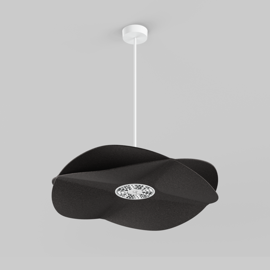SOUNDCATCHER soft round 1000 acoustic sensor light suspended