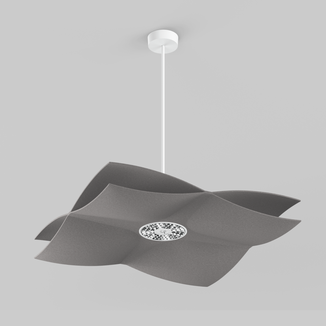 SOUNDCATCHER soft square 1000 acoustic sensor light suspended