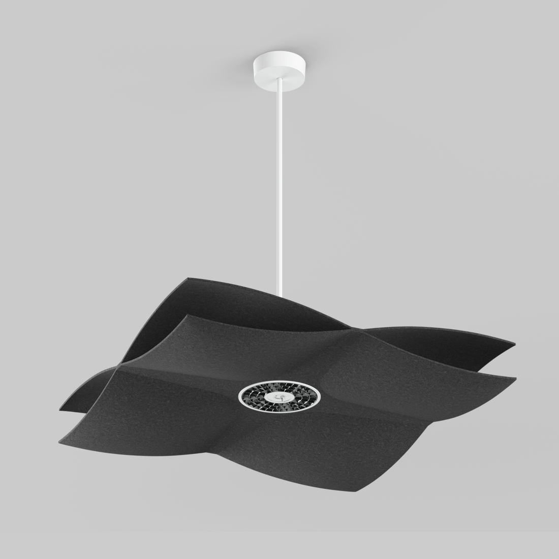 SOUNDCATCHER soft square 1000 acoustic sensor light suspended