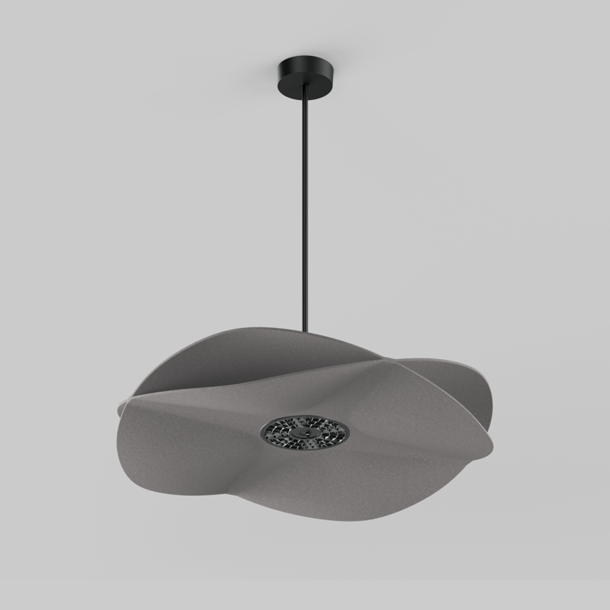 SOUNDCATCHER soft round 1000 acoustic sensor light suspended