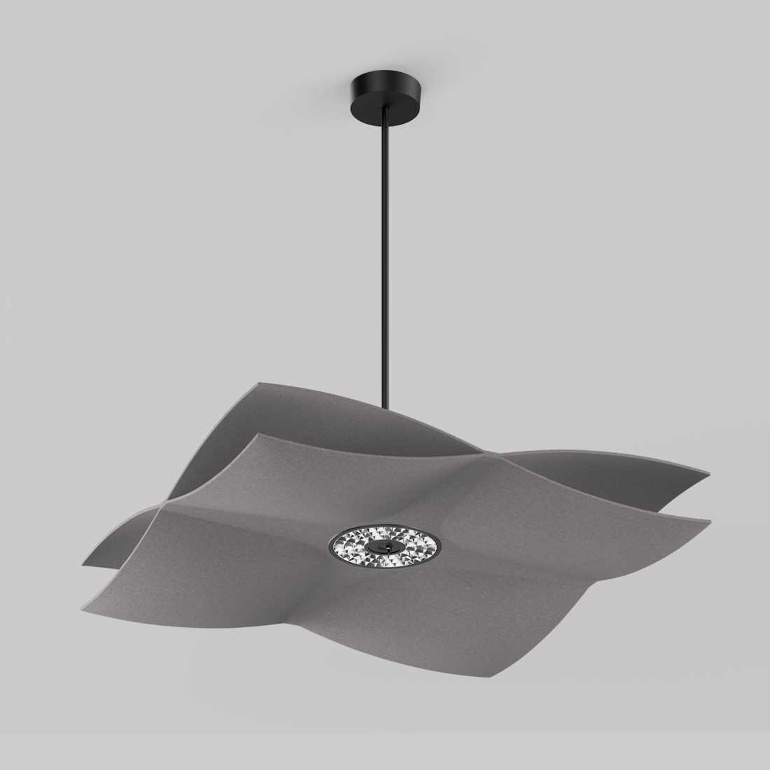 SOUNDCATCHER soft square 1000 acoustic sensor light suspended