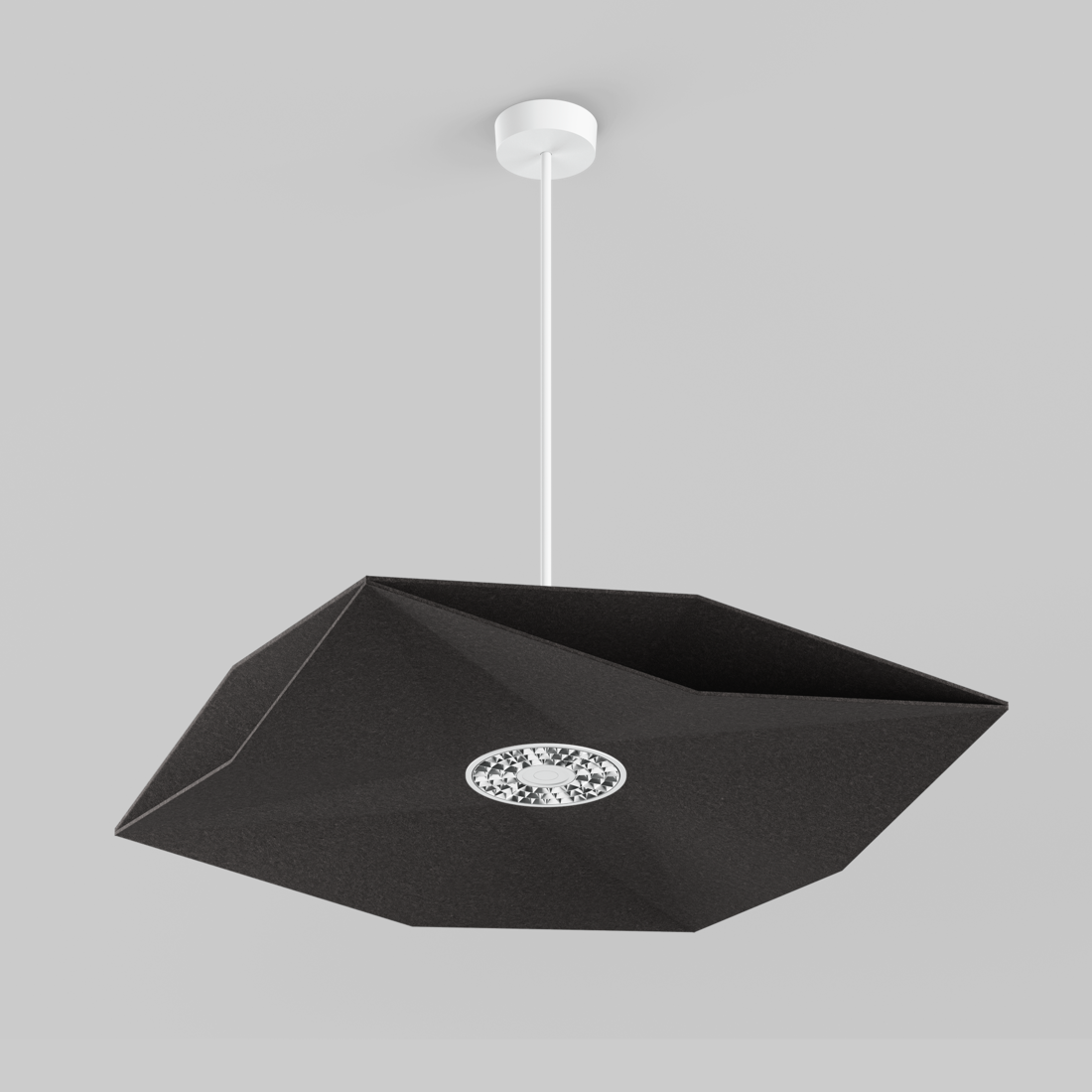 SOUNDCATCHER sharp square 1000 acoustic sensor light suspended, SOUNDCATCHER sharp square 1000 acoustic light suspended
