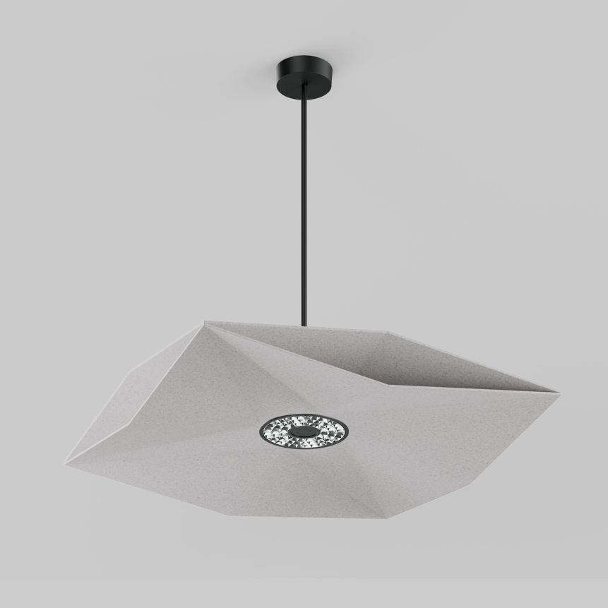 SOUNDCATCHER sharp square 1000 acoustic sensor light suspended, SOUNDCATCHER sharp square 1000 acoustic light suspended
