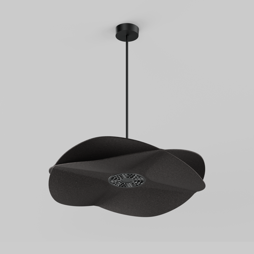 SOUNDCATCHER soft round 1000 acoustic sensor light suspended, SOUNDCATCHER soft round 1000 acoustic light suspended